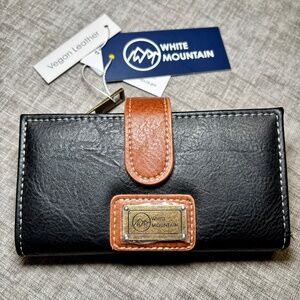 Stone Mountain Women’s Wallet Brand New Brown Black